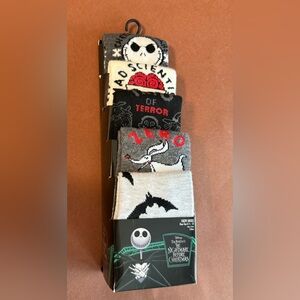 Nightmare Before Christmas Crew Socks Set